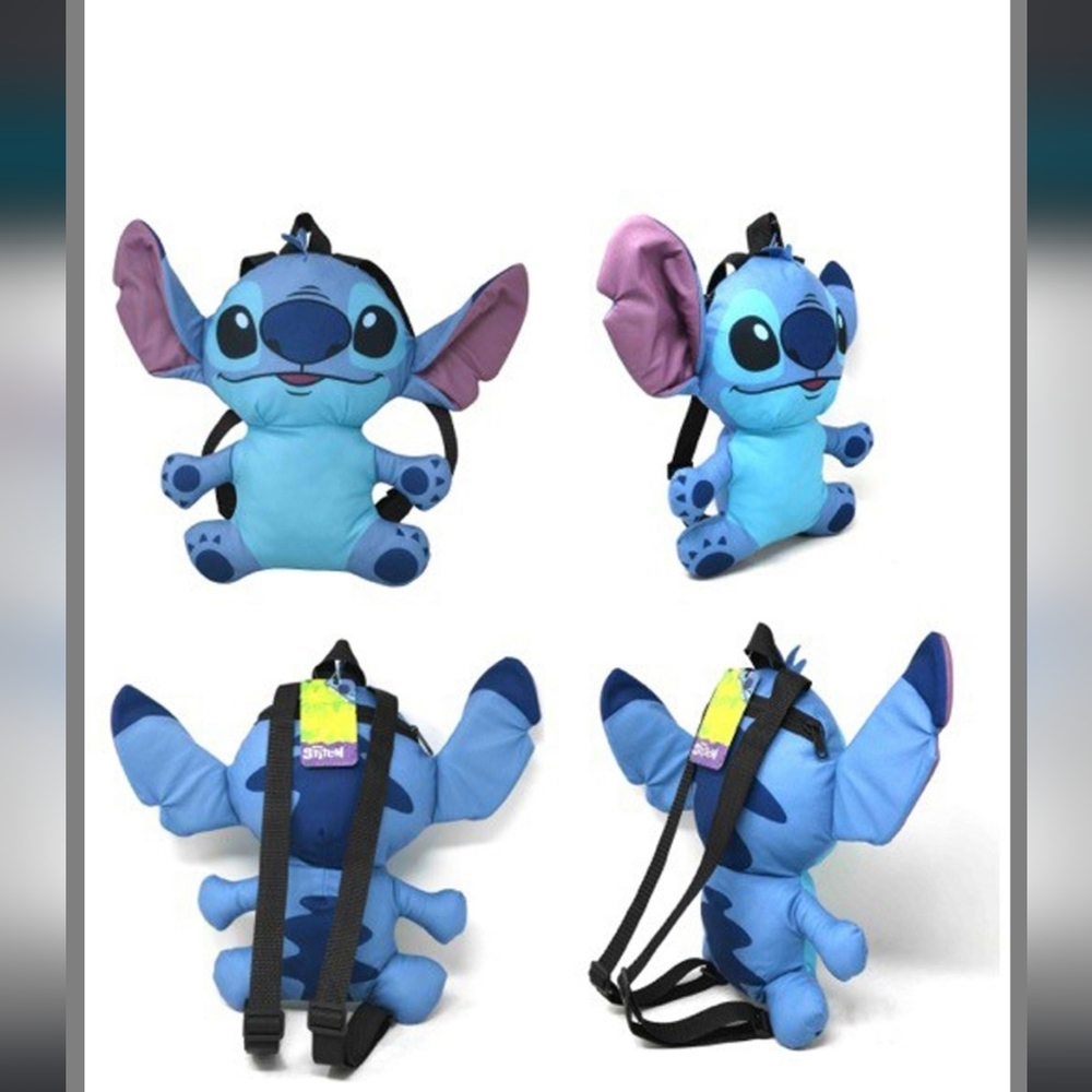 NWT - Disney Stitch plush backpack
